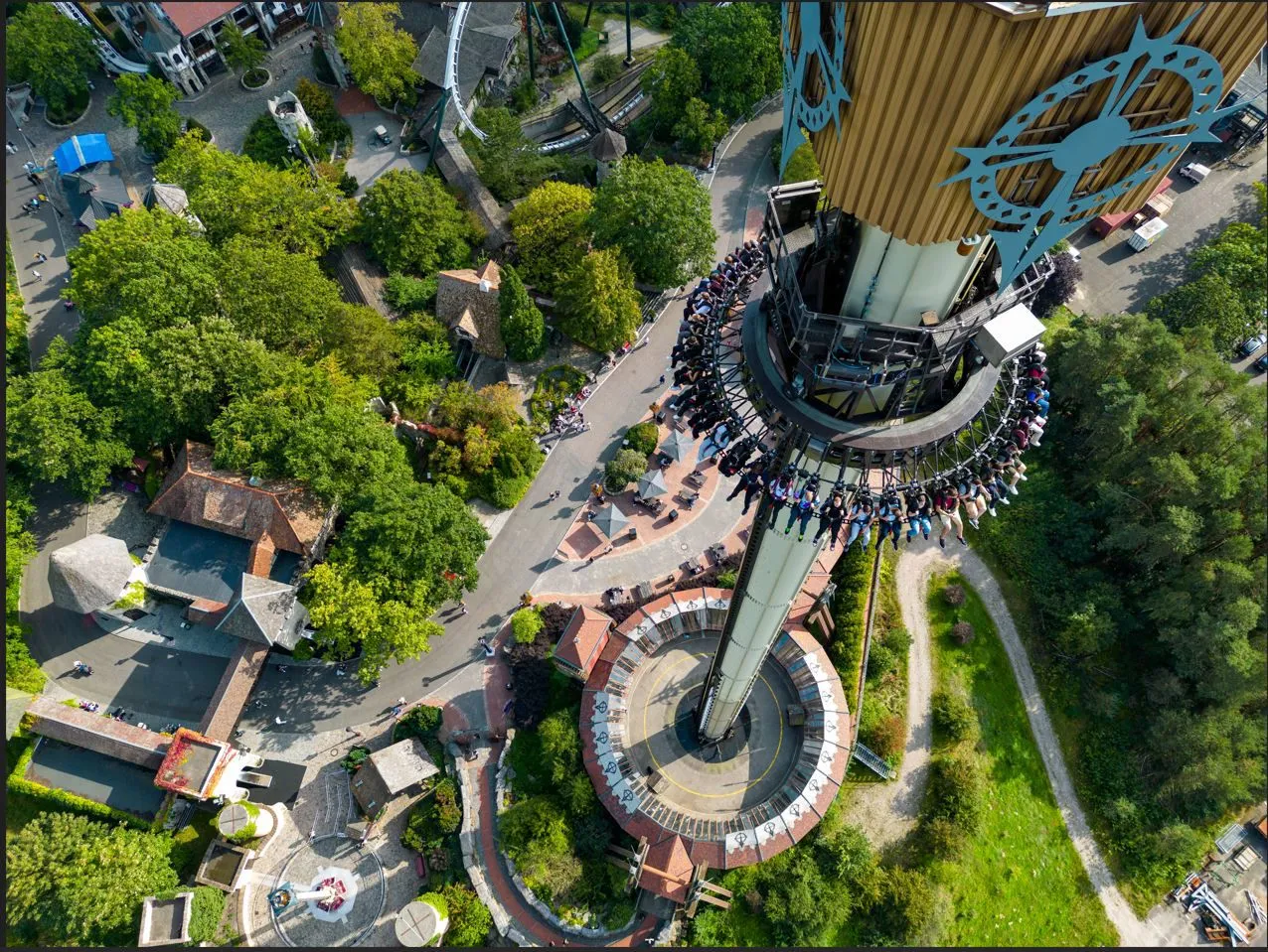 Heide Park Scream Gyro-Drop-Tower