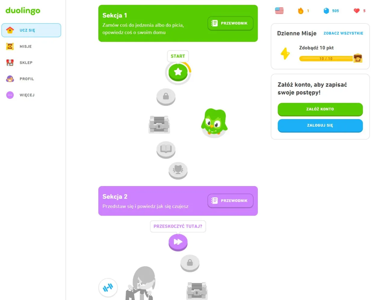 Zdjęcie Jakich języków można się uczyć na Duolingo? Poznaj ciekawe opcje