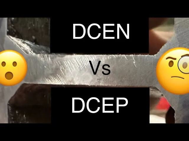 porównanie spoiny DCEP DCEN