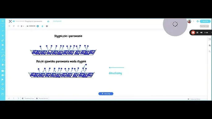 parowanie wrzenie na poziomie molekularnym