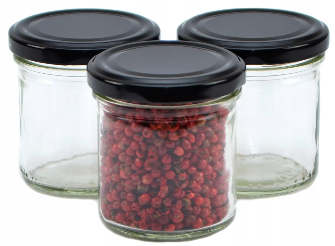 rodzaje słoik&oacute;w do mrożenia proste ścianki