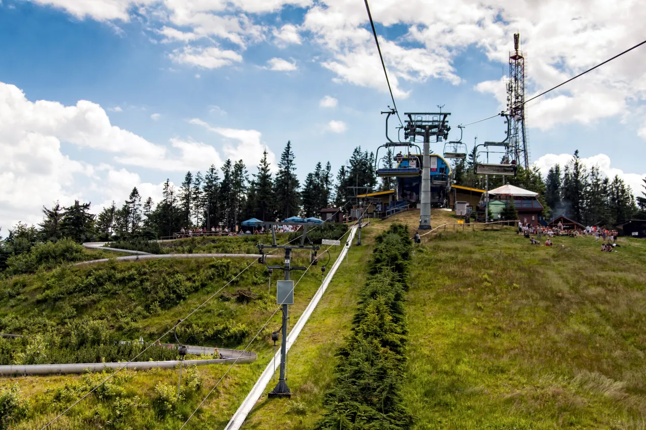 Wielka Czantoria kolej linowa widoki