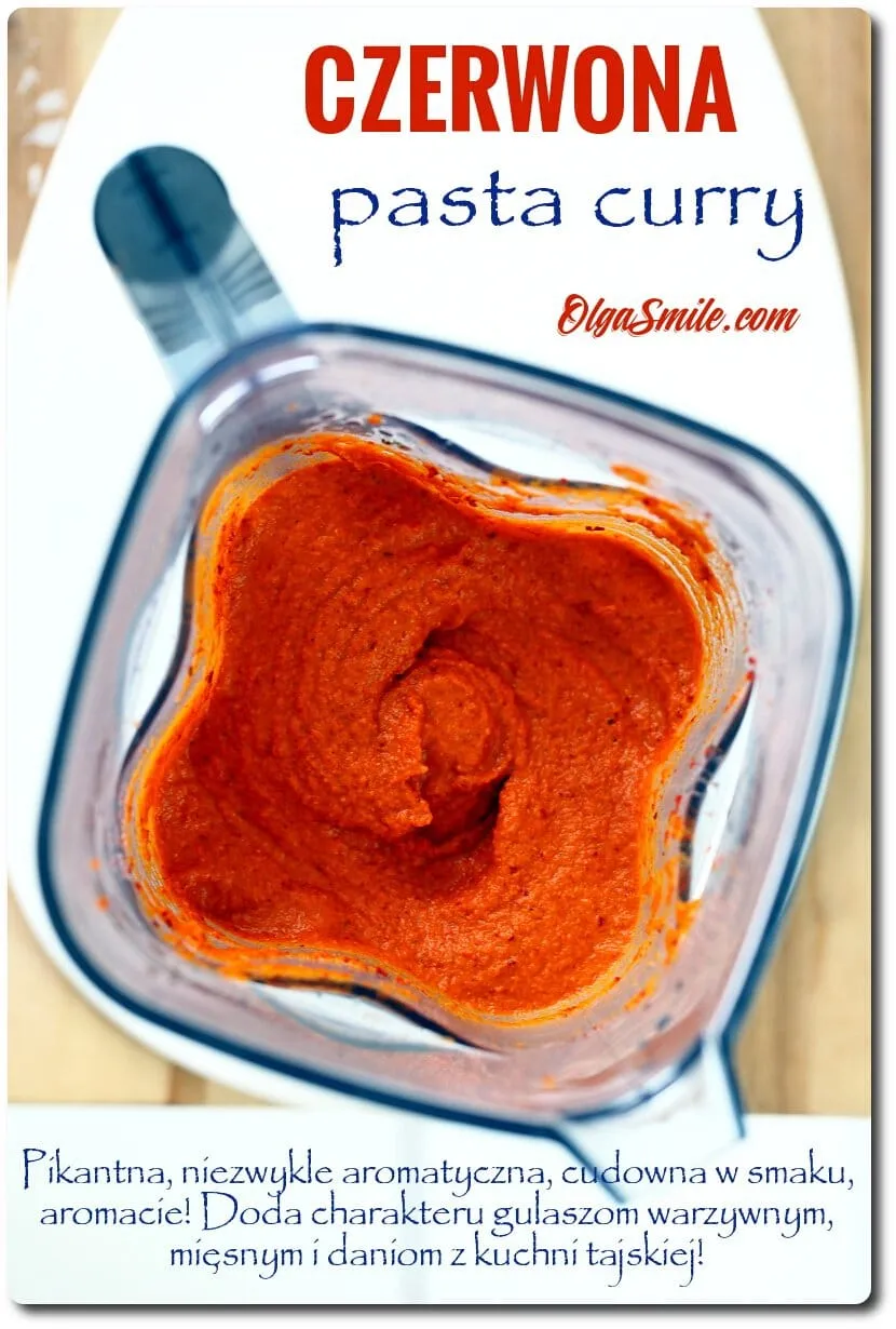 Zdjęcie Czerwona pasta curry jak zrobić – prosty przepis na aromatyczną pastę