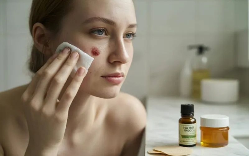 Domowe sposoby na pryszcza podskórnego, okłady na pryszcze