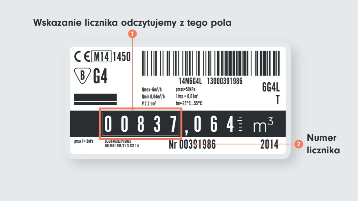 przekazywanie odczytu licznika gazu online eBOK