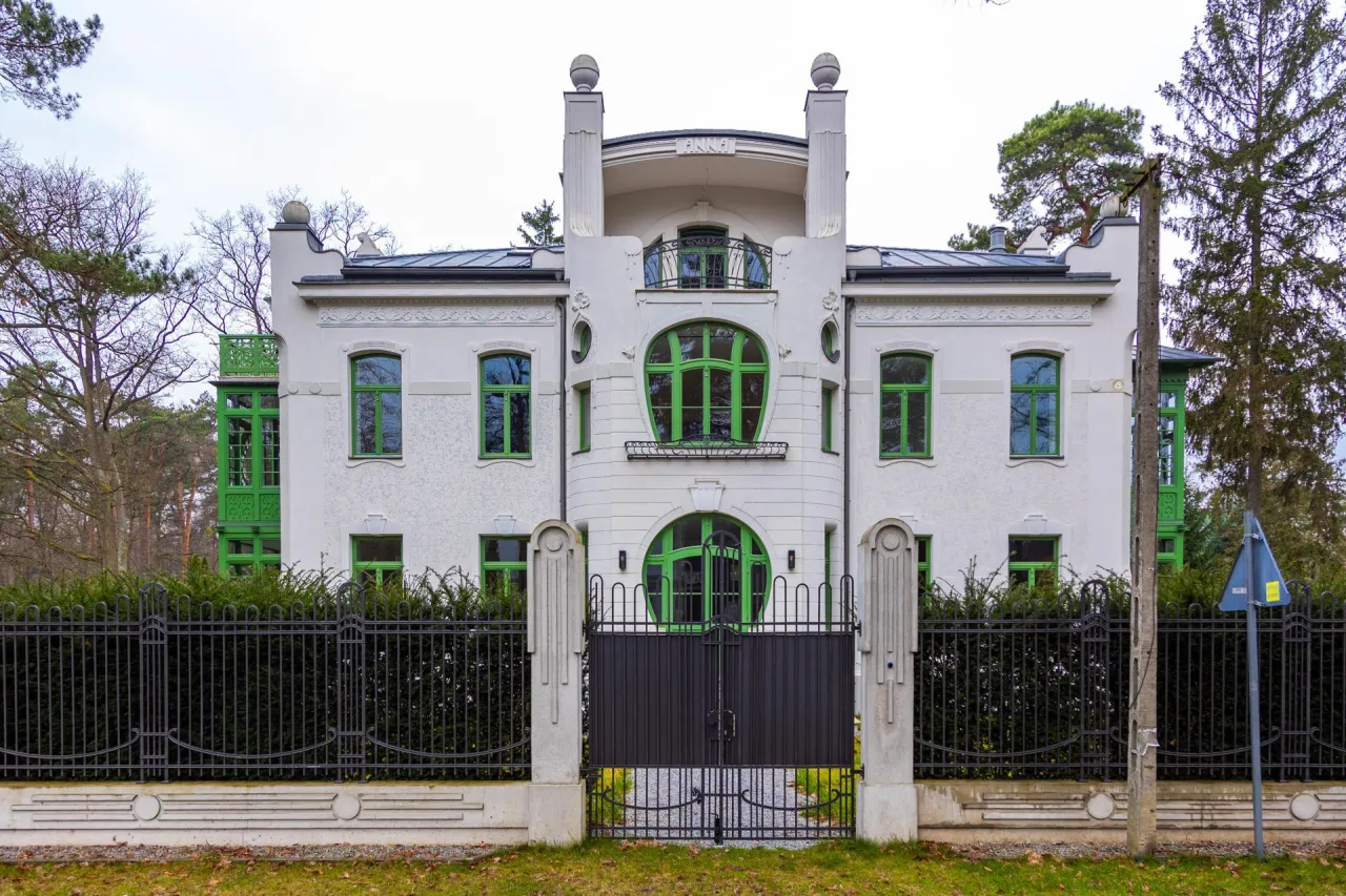 Wille Konstancin-Jeziorna architektura