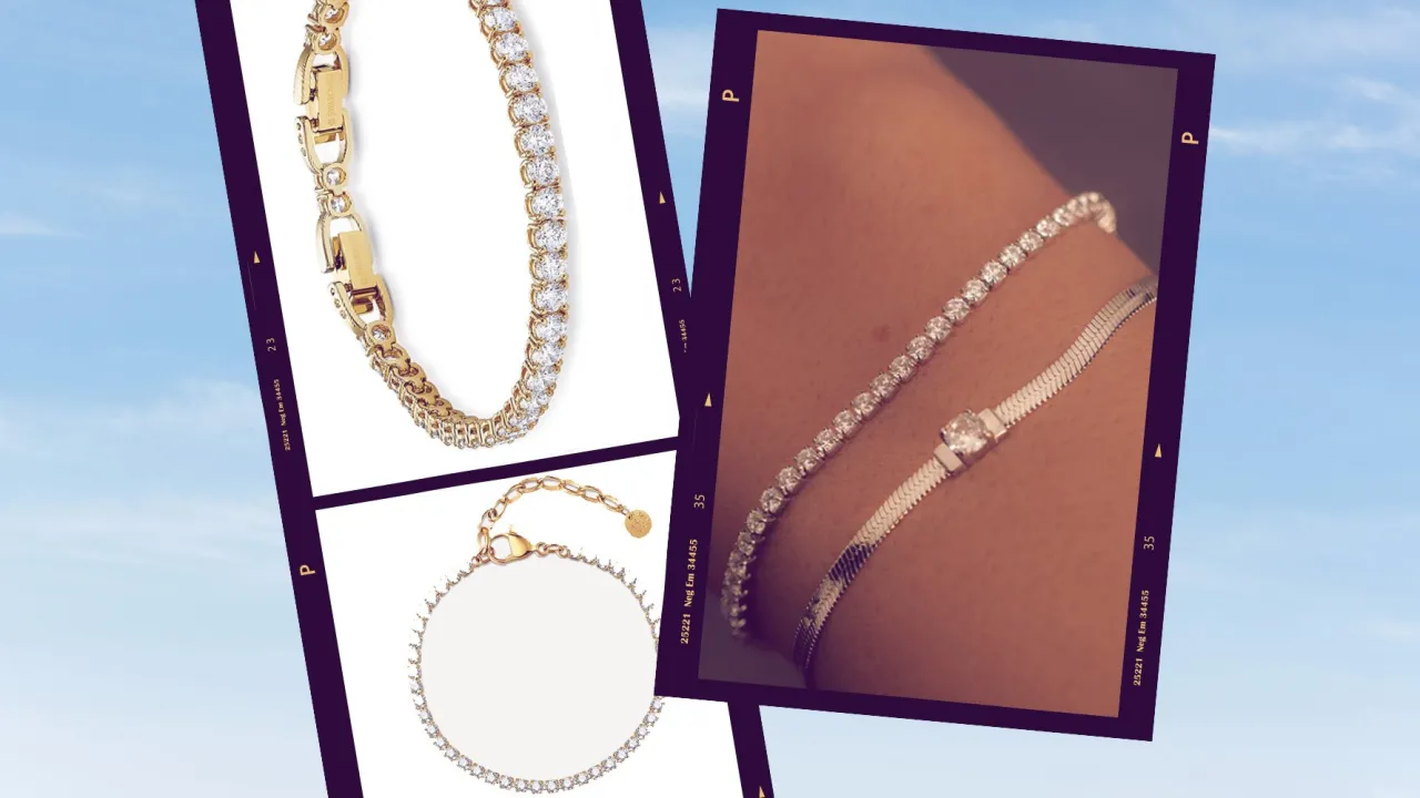 Swarovski Tennisarmband Roségold Styling Ideen