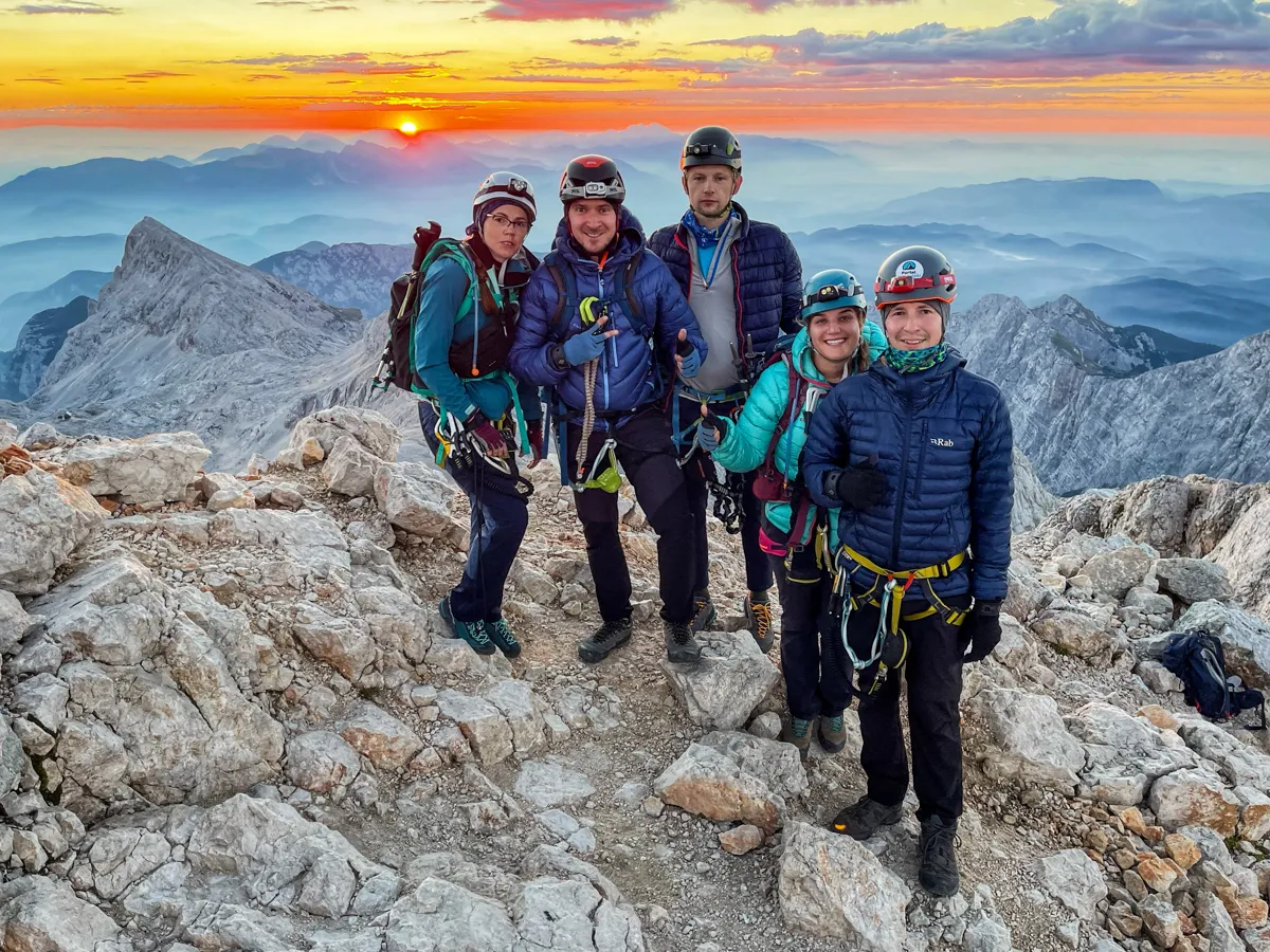 Alpy Julijskie trekking Triglav Słowenia