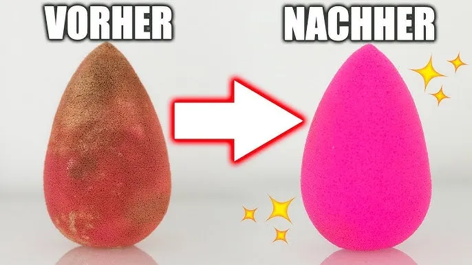 Make-up Schw&auml;mmchen reinigen Anleitung