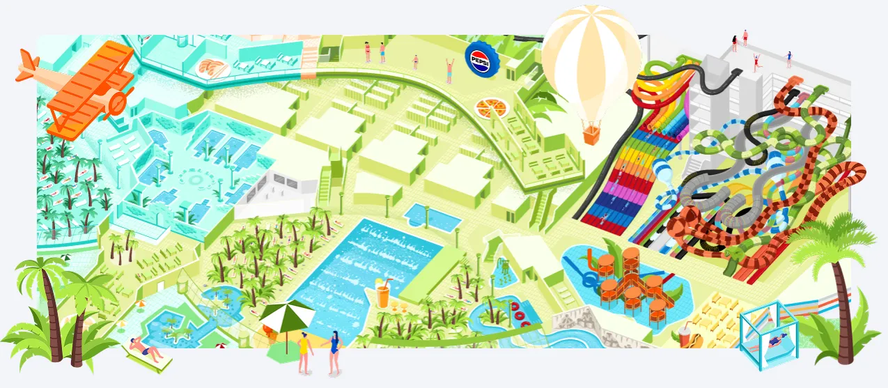 Mapa Suntago Village i Park of Poland