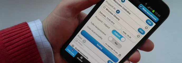 aplikacje mobilne rozkład jazdy pociągów polska