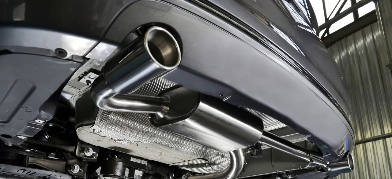 przykładowe uszkodzenia układu wydechowego