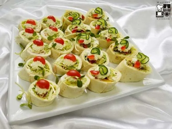 świeże przystawki wegetariańskie