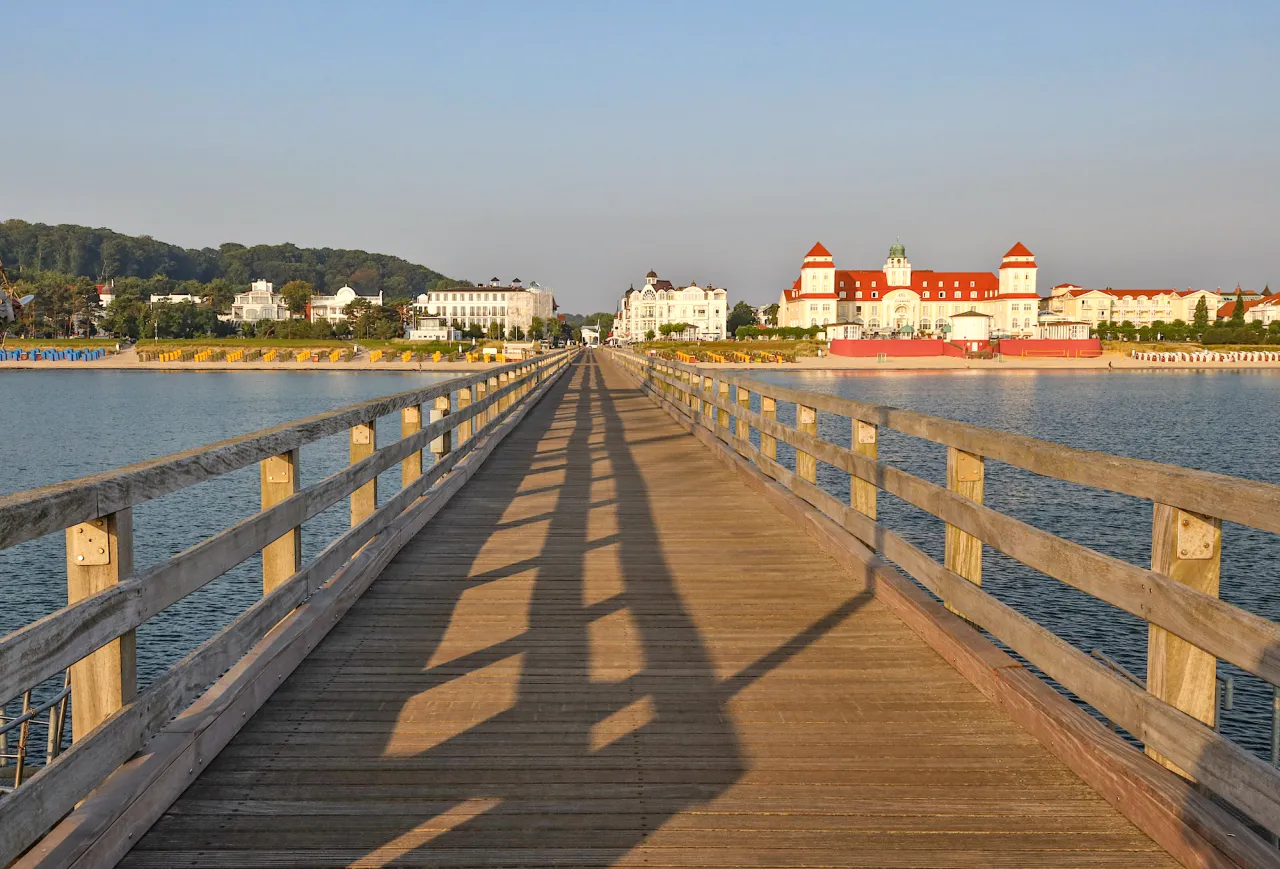 Binz Seebrücke Bäderarchitektur