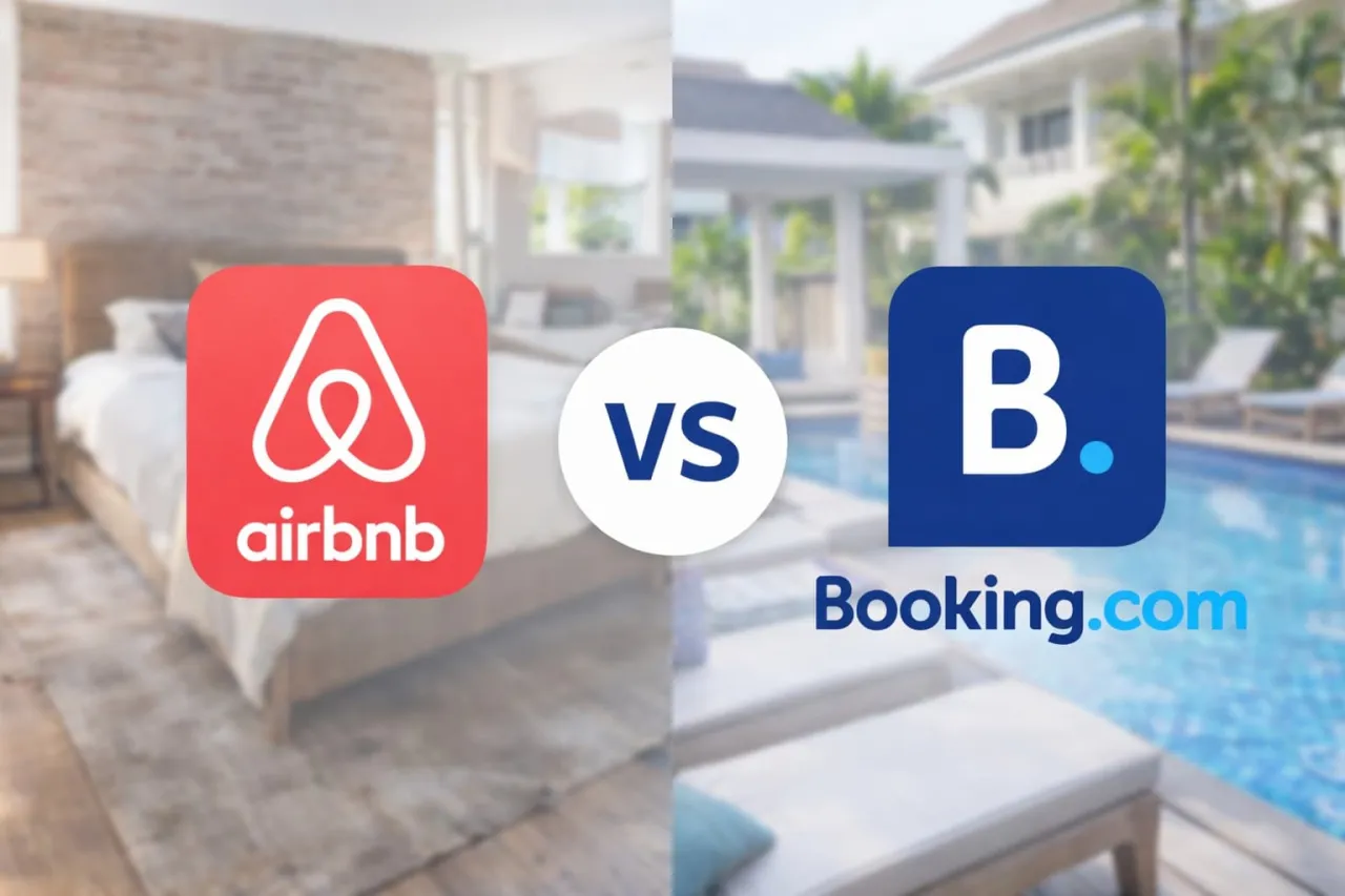 Porównanie Booking.com i Airbnb