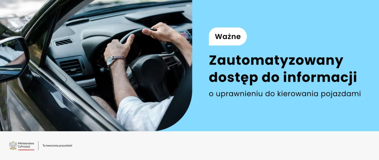 Kierowca za kierownicą. Zautomatyzowany dostęp do informacji o uprawnieniach kierowcy – sprawdź, gdzie sprawdzić uprawnienia kierowcy.