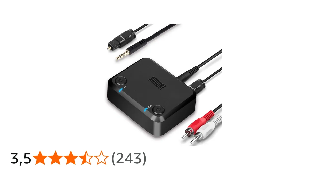 Słuchawki Bluetooth podłączone do telewizora