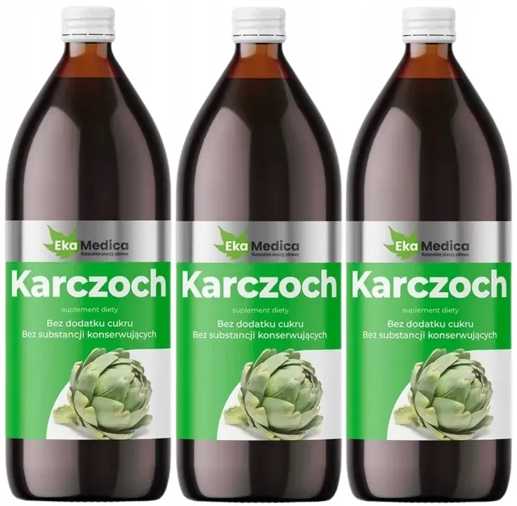 sok z karczocha korzyści trawienie wątroba