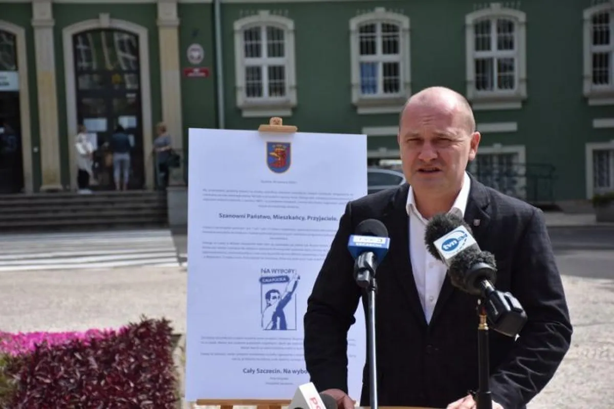 Piotr Krzystek prezydent Szczecina