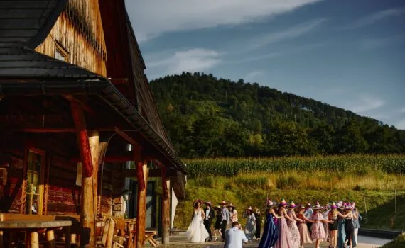 wesele w g&oacute;rach widok Tatry Beskidy