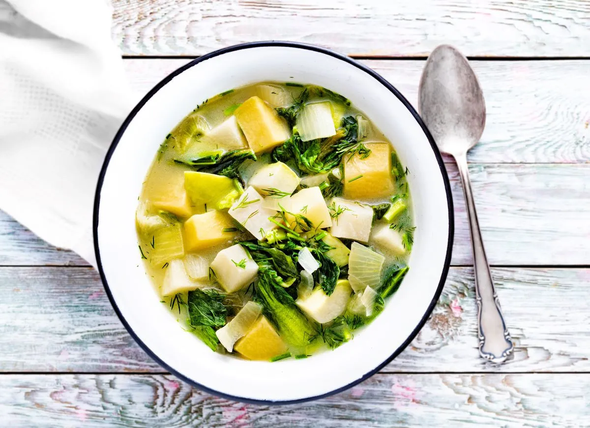 zupa z kalarepy wiosenny obiad