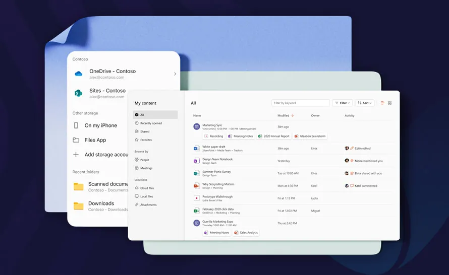 Ustawienia otwierania plik&oacute;w SharePoint OneDrive