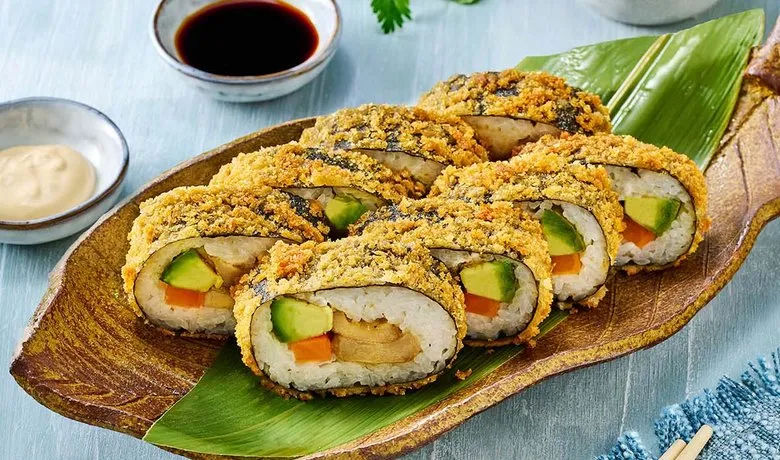 sushi fusion pieczone wegańskie