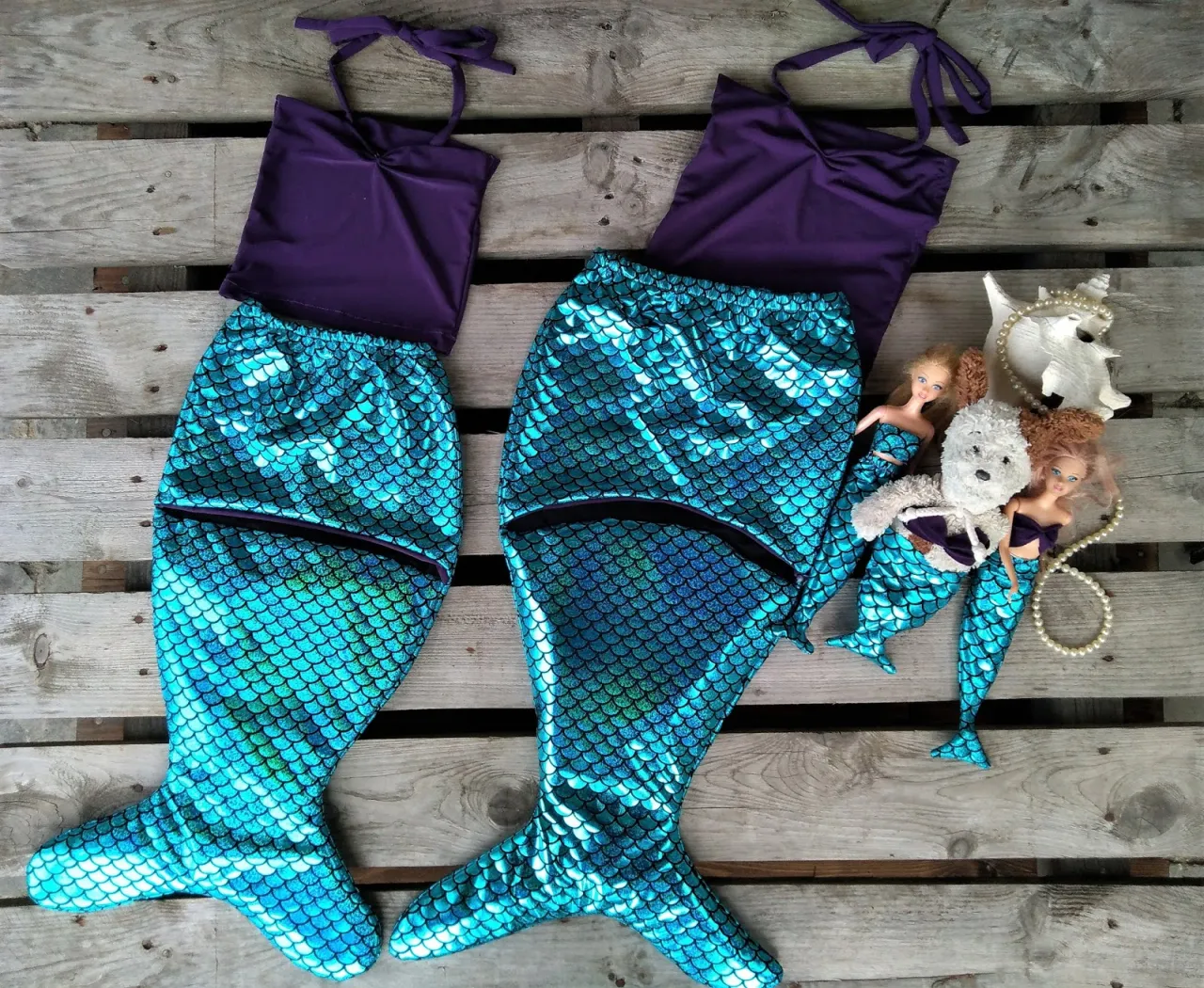 jak dobrać rozmiar ogona syrenki