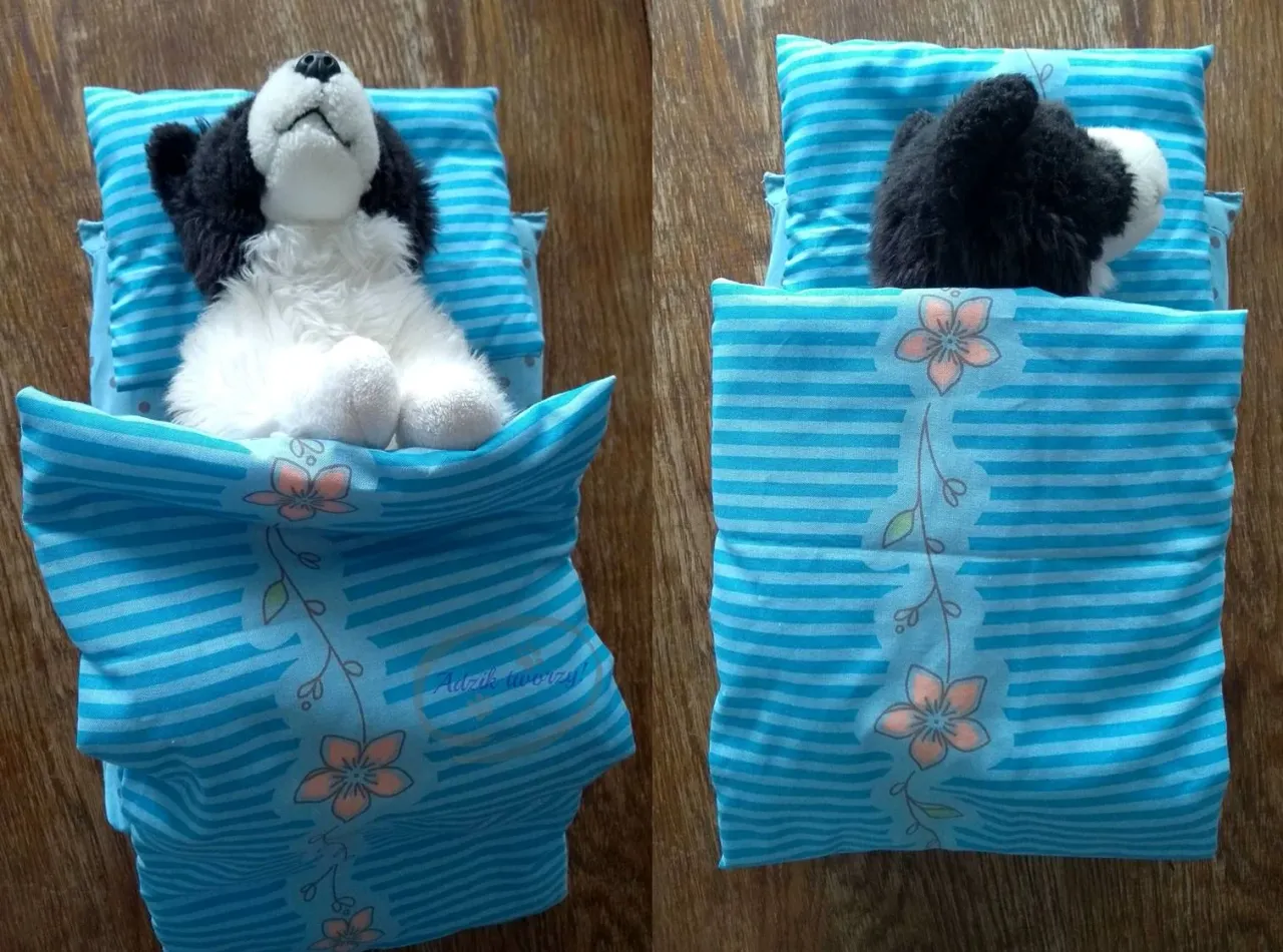 pościel dla lalek DIY