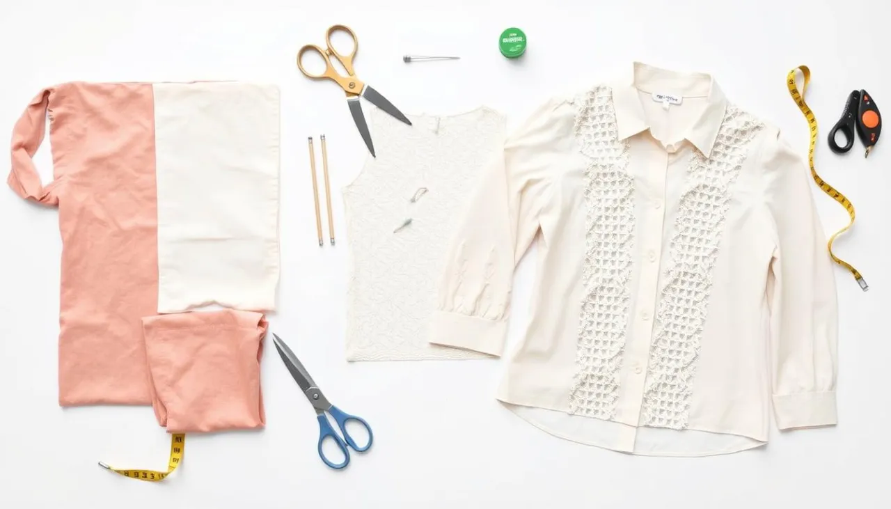 domowe sposoby rozciągania bluzy przed i po