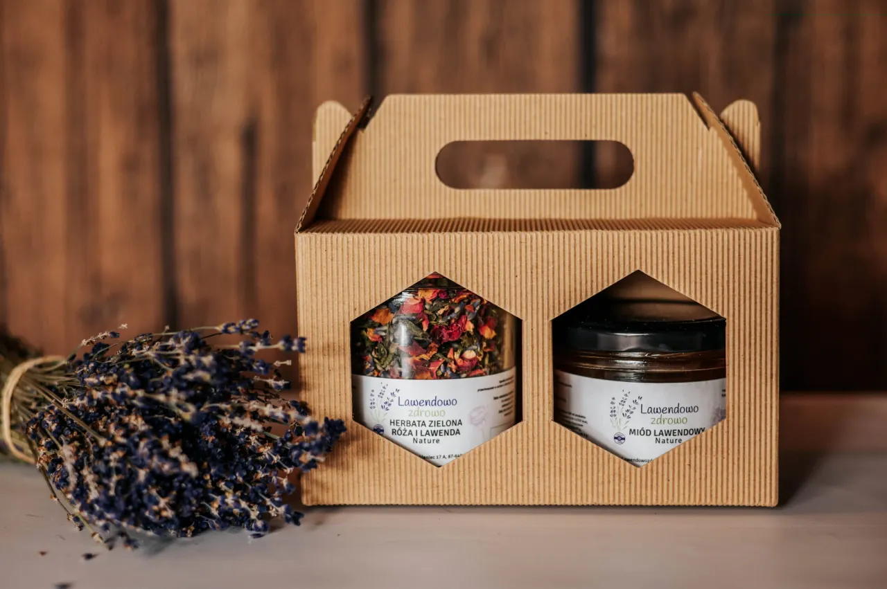 Herbata lawendowa z miodem i cytryną