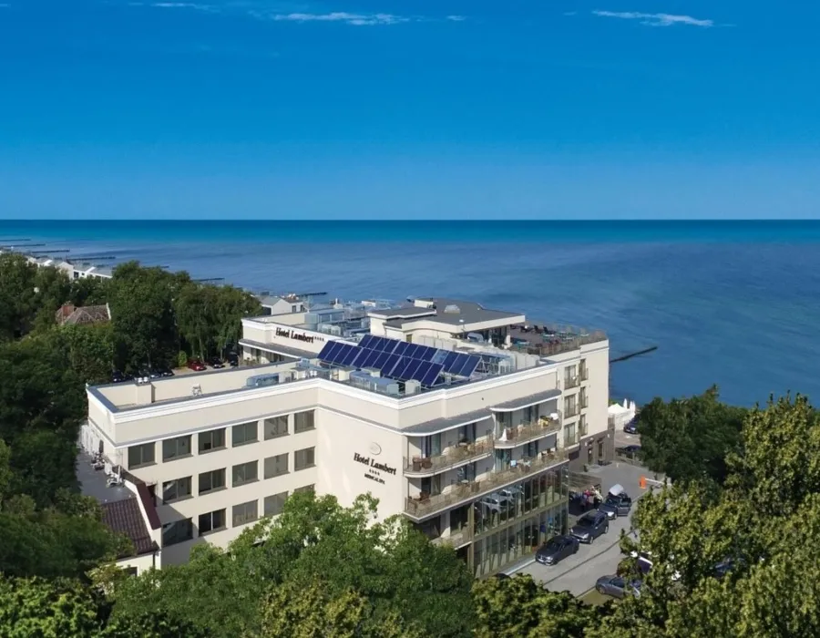 Hotel Lambert Ustka widok z zewnątrz