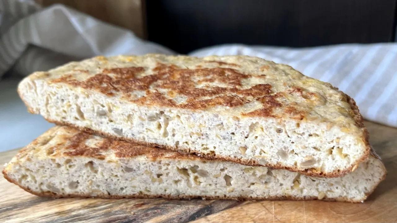 Keto chleb z mąki łubinowej