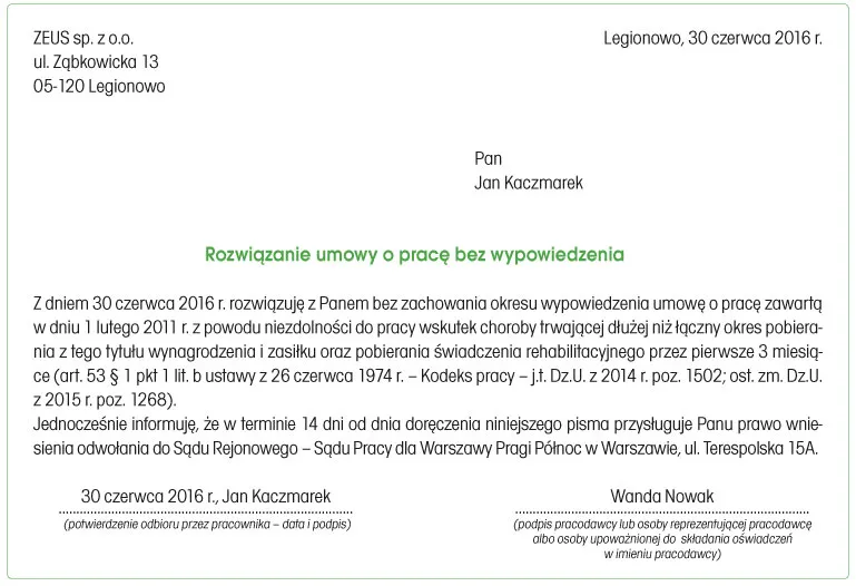 Prawa pracownika po zwolnieniu ze świadczenia rehabilitacyjnego
