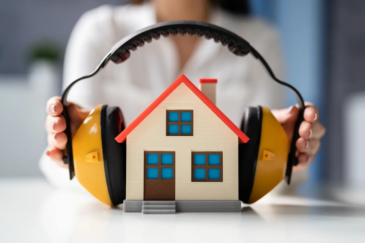 słuchawki wyciszające akustyka w mieszkaniu