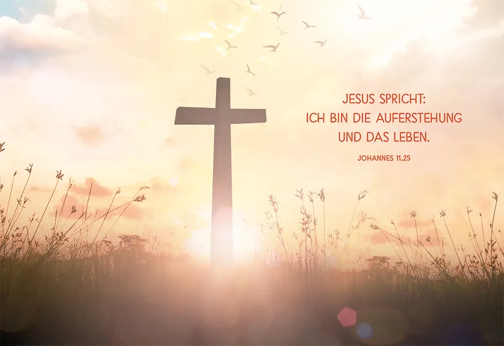 Ostergedicht christlich Symbolik Auferstehung