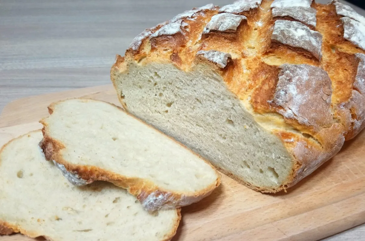 Przepis na chleb drożdżowy na maślance