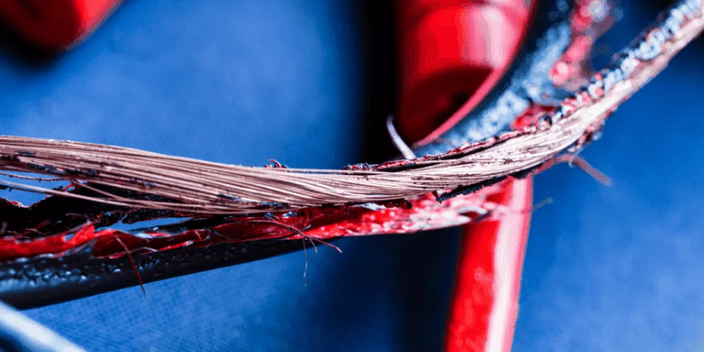 przegrzany kabel spawalniczy i ryzyko pożaru