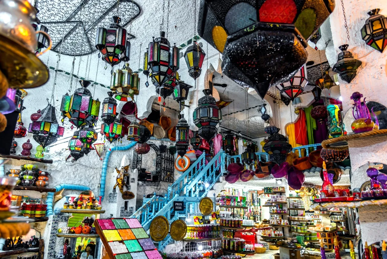 Tradycyjny suk w Tunezji