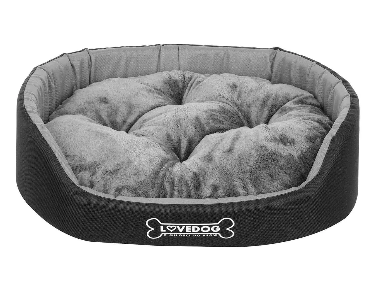 szyte legowisko dla psa z poduszki