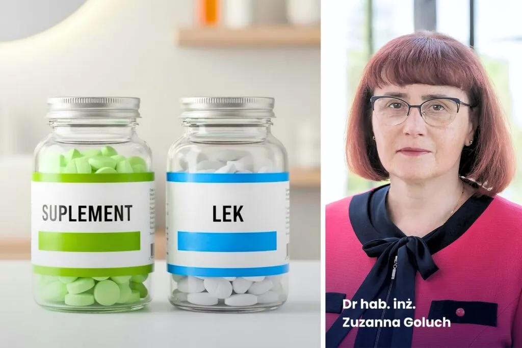 r&oacute;żnica lek suplement diety etykiety