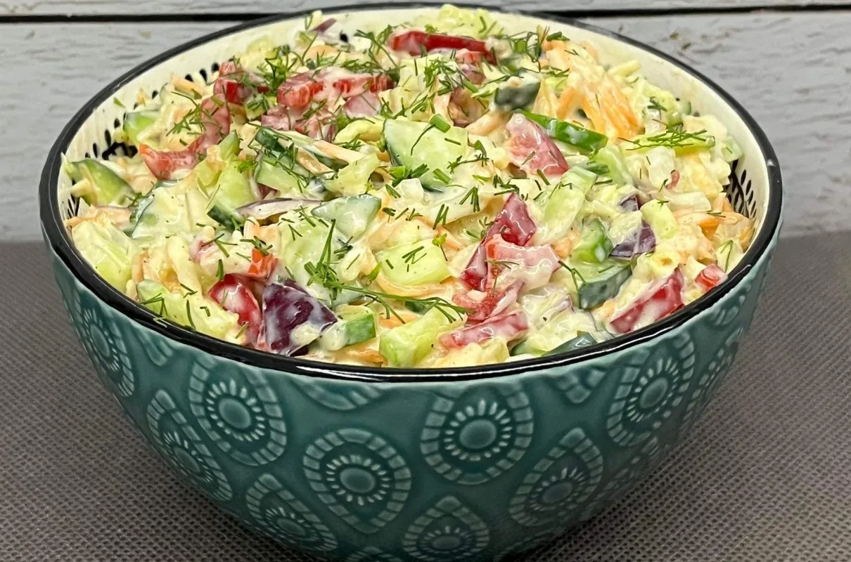 Nowoczesne sałatki do obiadu