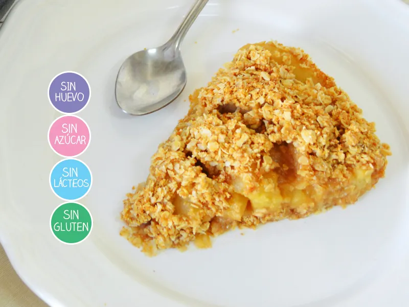 Postres de manzana saludables