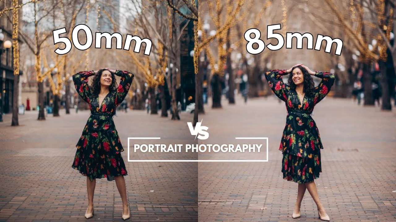 różnica w portrecie 50mm vs 85mm DX