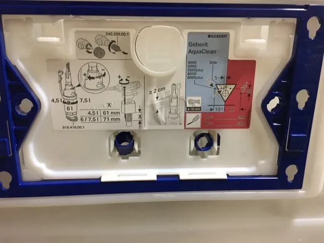 Geberit numer seryjny zaworu spłuczki