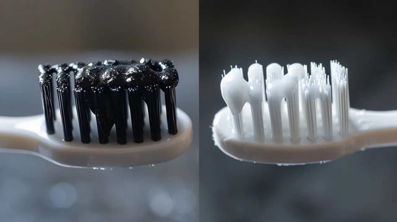 Zdjęcie Pasta do zębów z węglem - Czy warto wybrać pastę z fluorem?