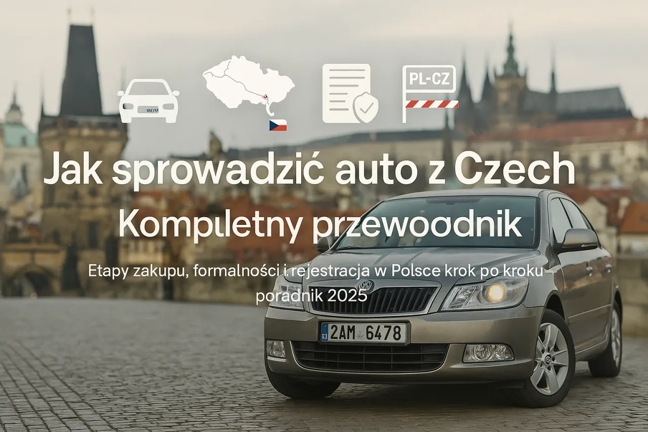 Zdjęcie Zarejestrowanie auta w Czechach - Jak to zrobić krok po kroku?