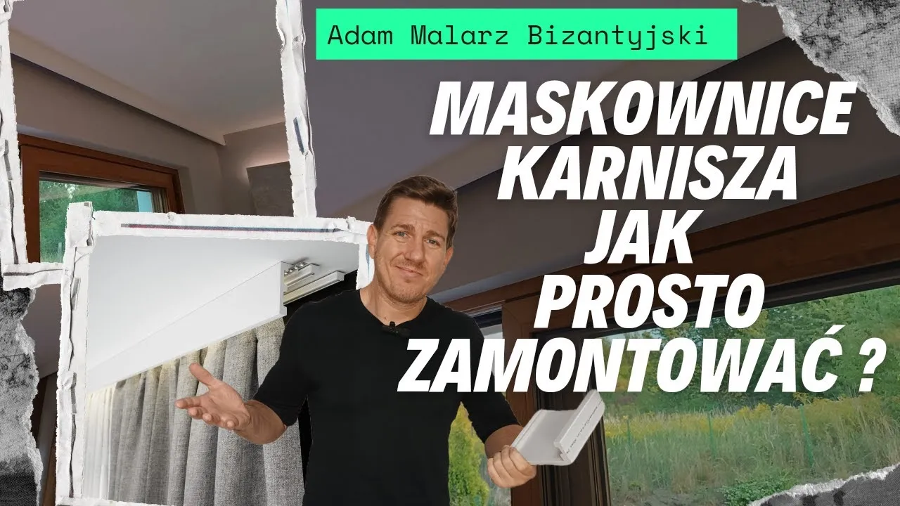 Zdjęcie Jak zamontować listwę maskującą karnisz - proste kroki bez błędów