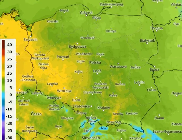 Zdjęcie Gdzie jest teraz najcieplej - prognoza pogody