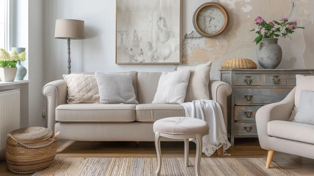 Zdjęcie Czy dekoracje shabby chic pasują do nowoczesnych wnętrz?